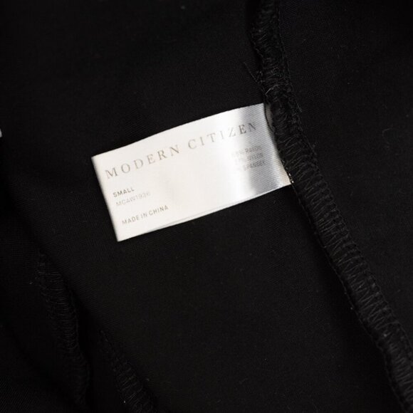 ✨ Modern Citizen Pants Bea Slim Leg Stretchy High Waisted Leggings Black - Picture 11 of 12